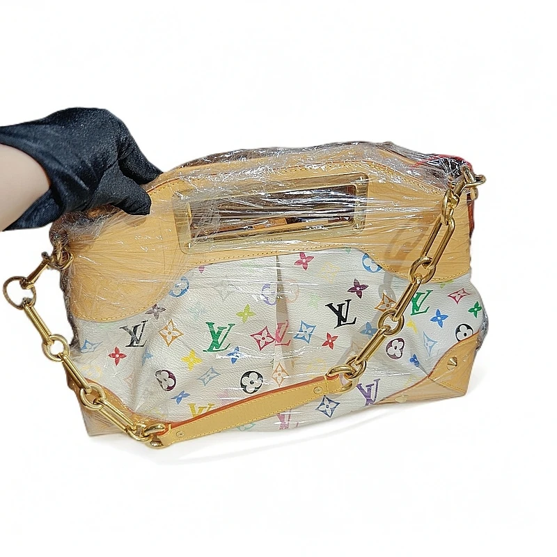 修复品白三彩judy中号,lv单肩包时尚
