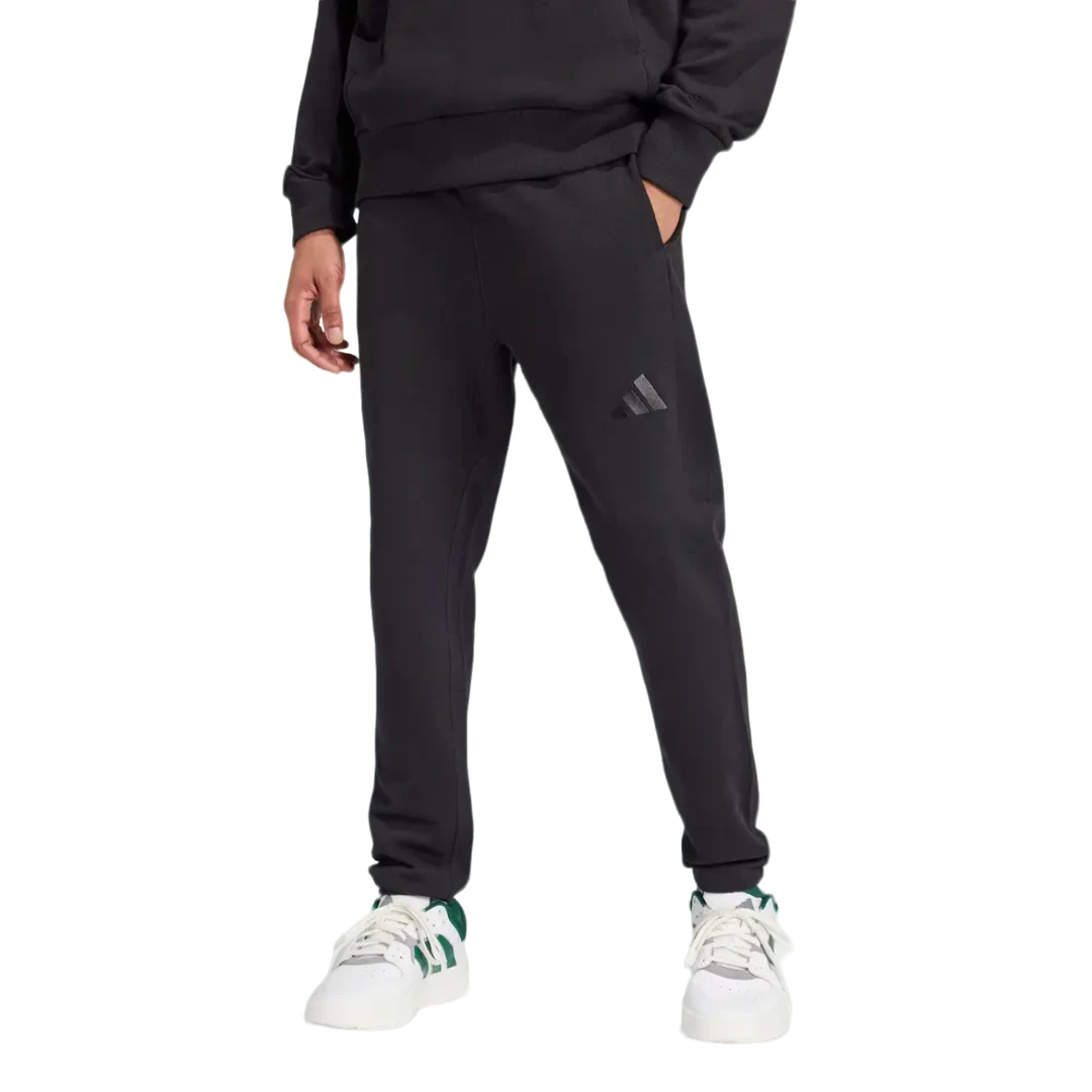 adidas/阿迪达斯【琥珀流光风】百搭舒适纯棉运动休闲直筒裤IV5216