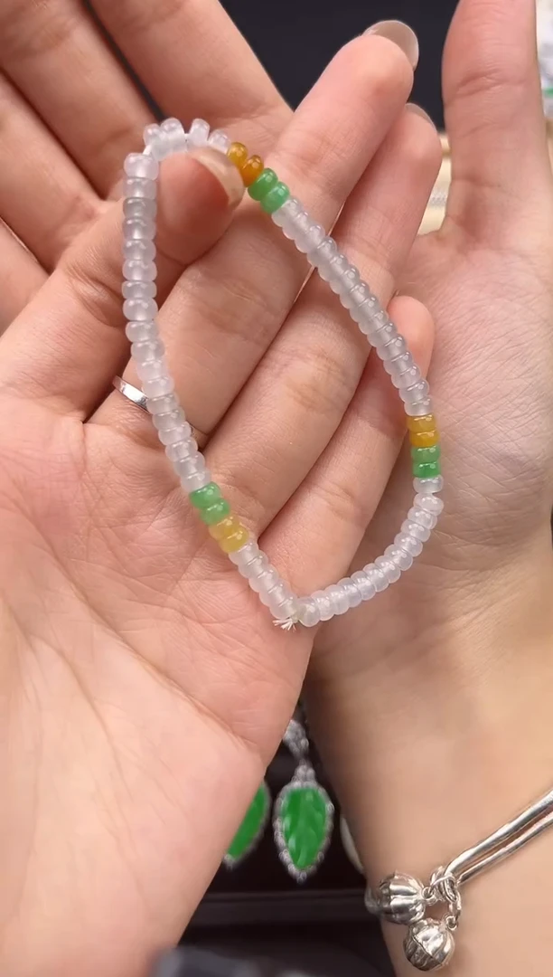 未镶嵌手串翡翠翠小二缅甸翡翠严选JQ