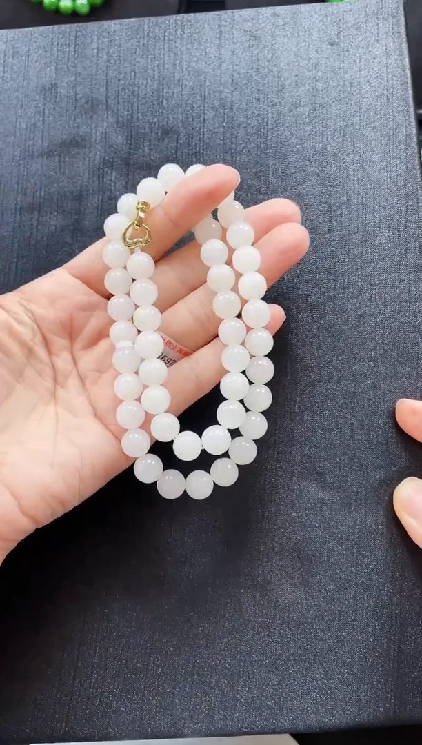 和田玉未镶嵌项链多样性发一