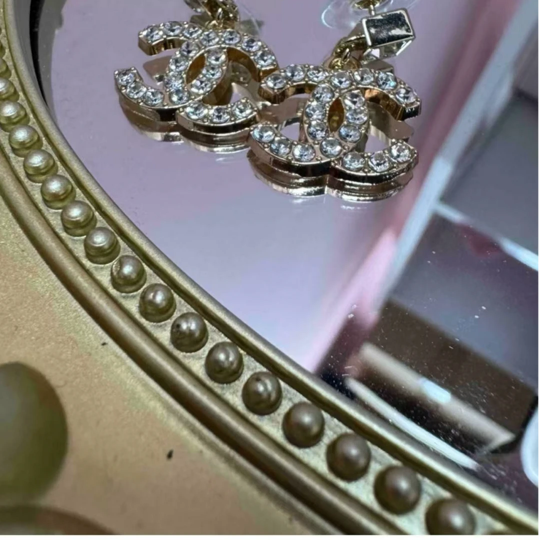 95新 Chanel/香奈儿 零件一对/ 乱乱子中古/106720不支持鉴定