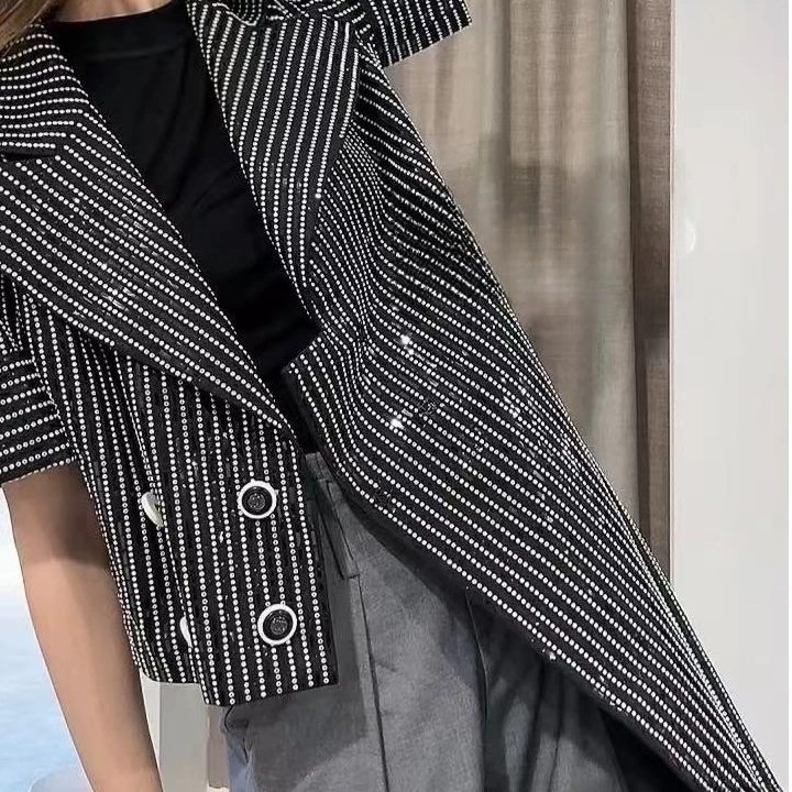 99新 Chanel/香奈儿 钉珠连衣裙 38码 （3万）