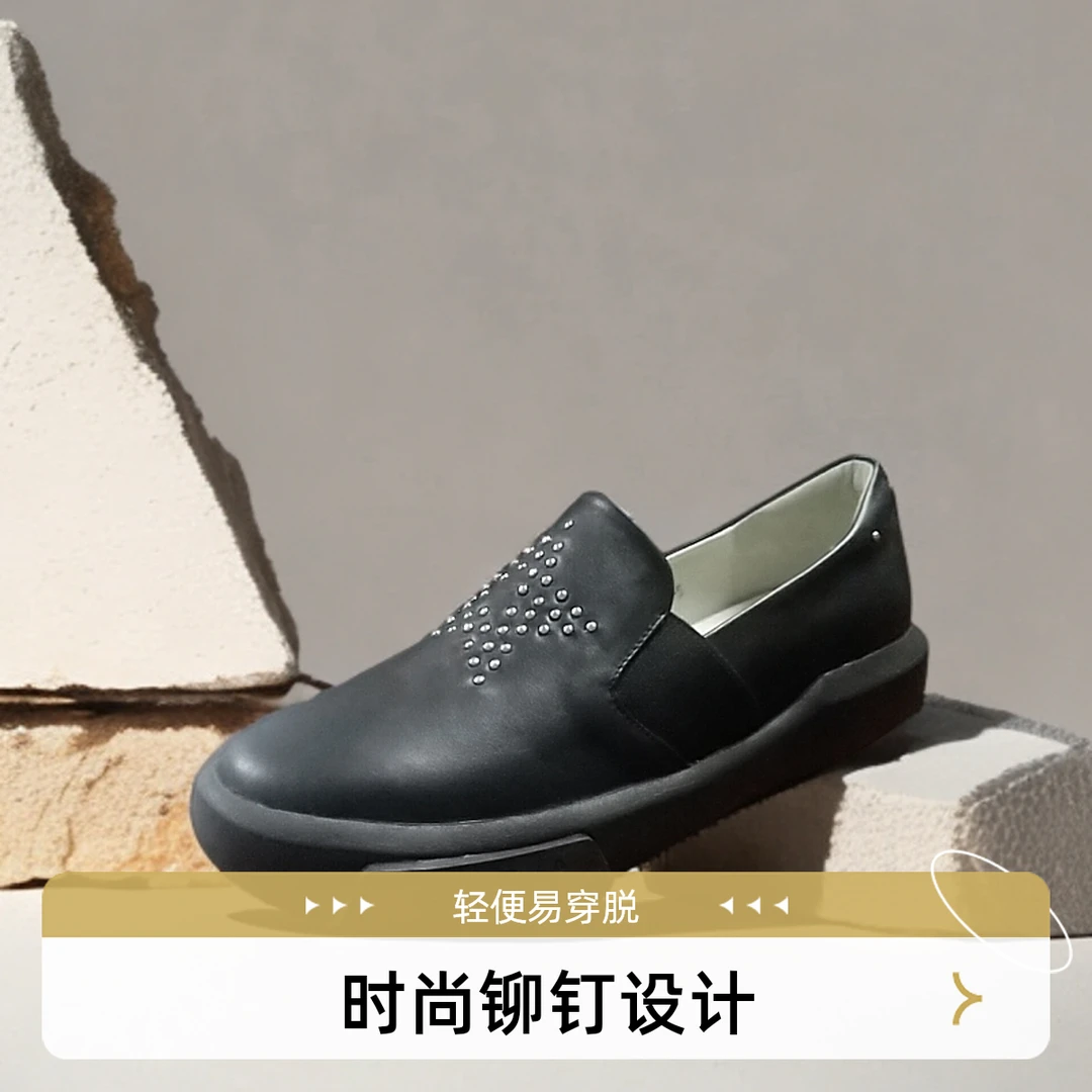 CS1901-3男女同款时尚手工休闲皮鞋