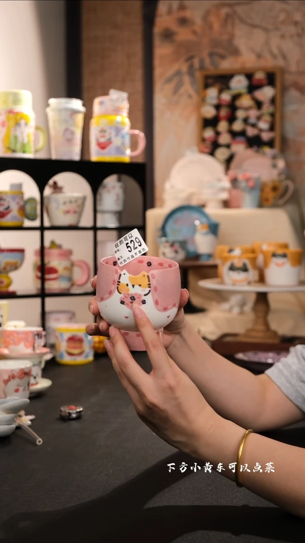 摆件景德镇手工创意陶瓷