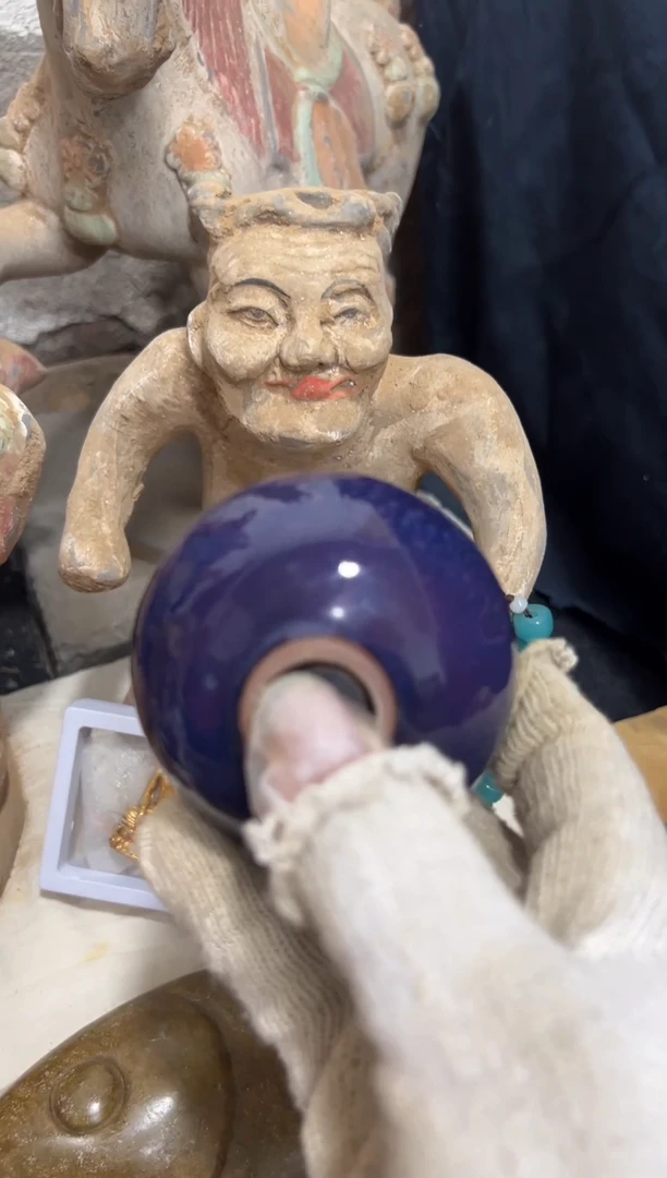 瓷片手工，手绘，瓷器
