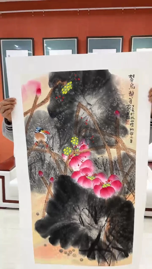 【闪购商品】国画郑乐华绘画手绘作品20-22