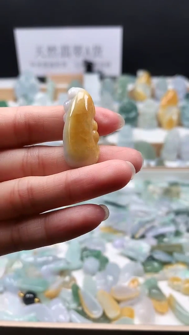 吊坠(不含链)未镶嵌翡翠9福瓜