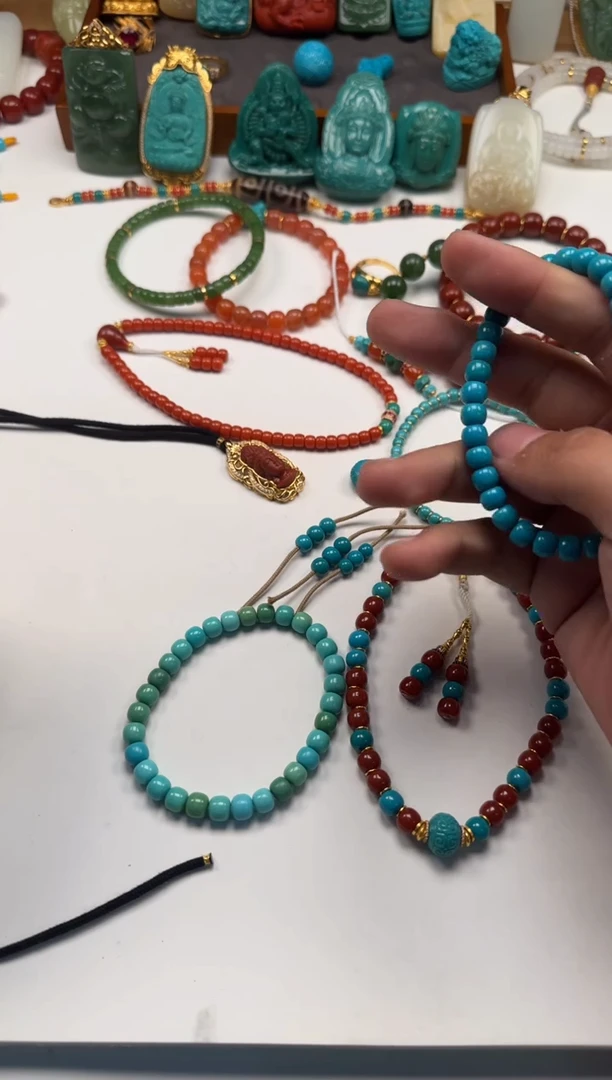 未镶嵌绿松石手串手串观**～手串手串