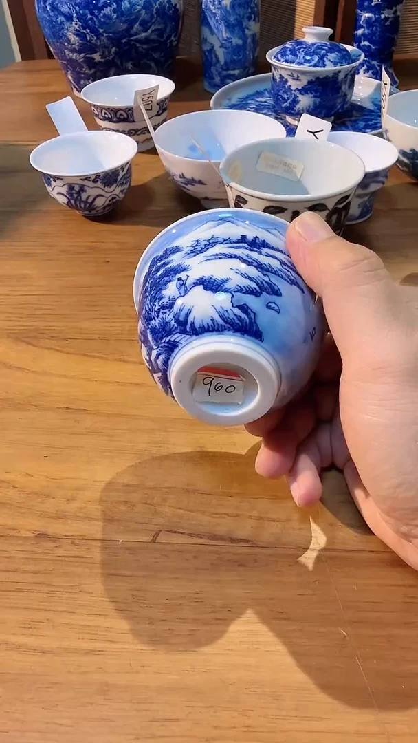 瓷片Y509家庭日用瓷器摆件