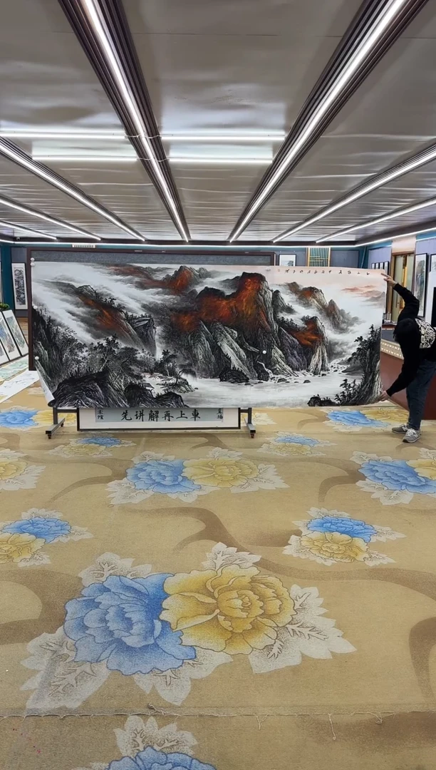 【闪购商品】绘画绘画Y-张伦玉-大丈二-山水画