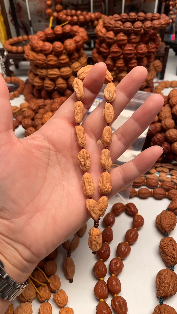 手串桃核黑**言小核桃