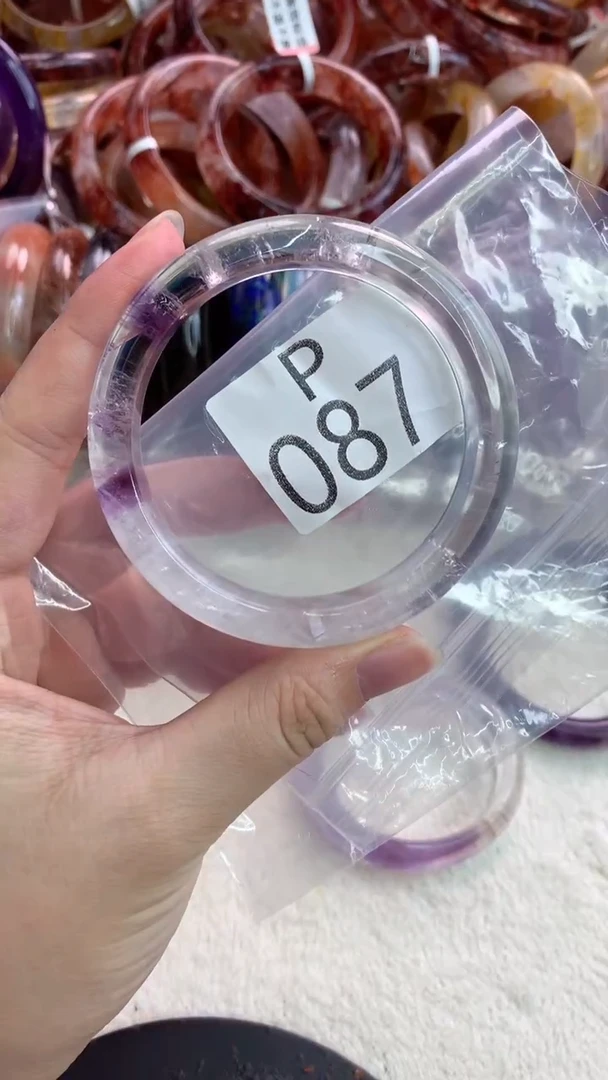 未镶嵌手镯水晶P087-56