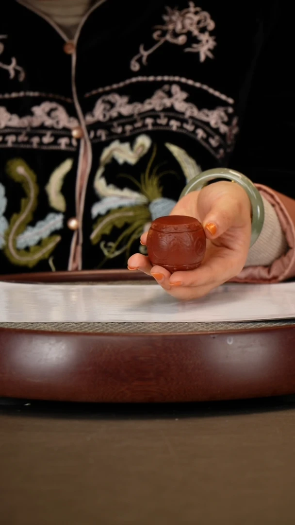 【闪购商品】紫砂茶宠五谷丰登盖置