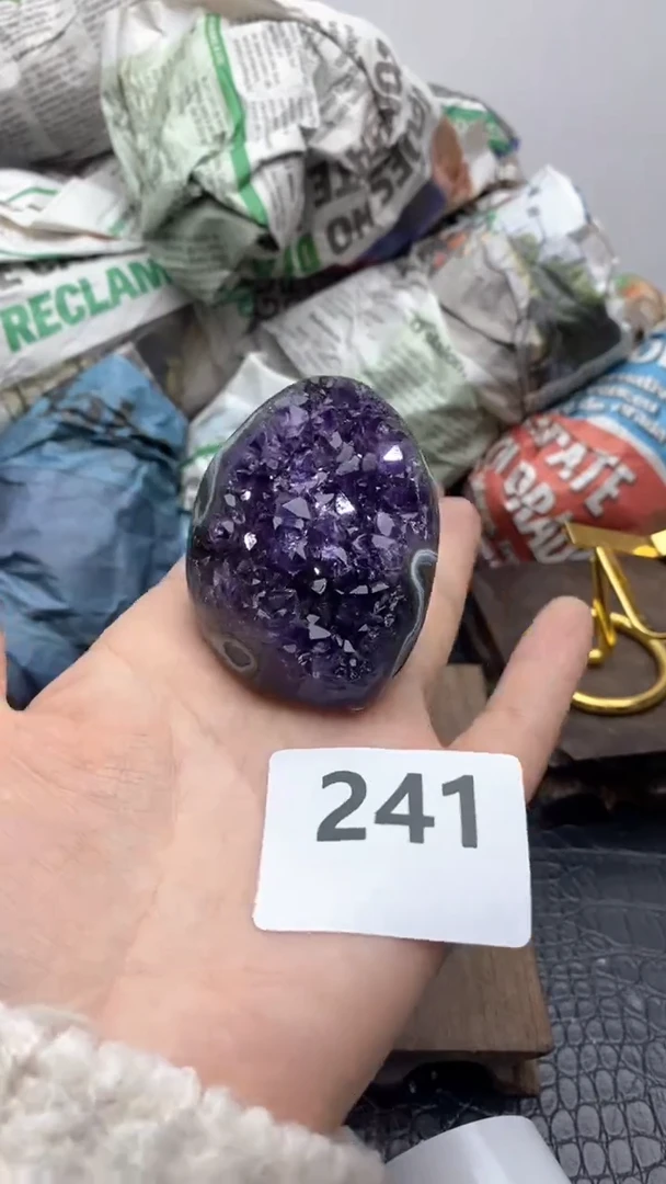 【闪购商品】紫晶1未镶嵌241号摆件