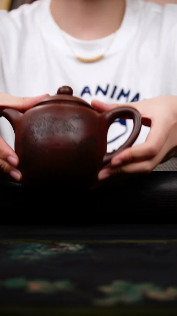 茶壶紫砂冰窖底槽清 无极