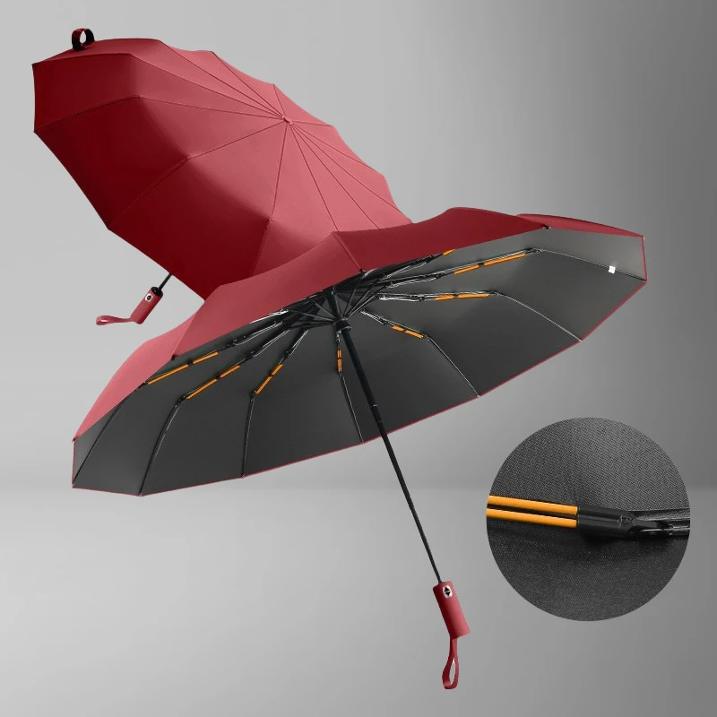 全自动折叠加大号加厚加固晴雨两用抗风暴雨防暴雨遮阳防晒雨伞
