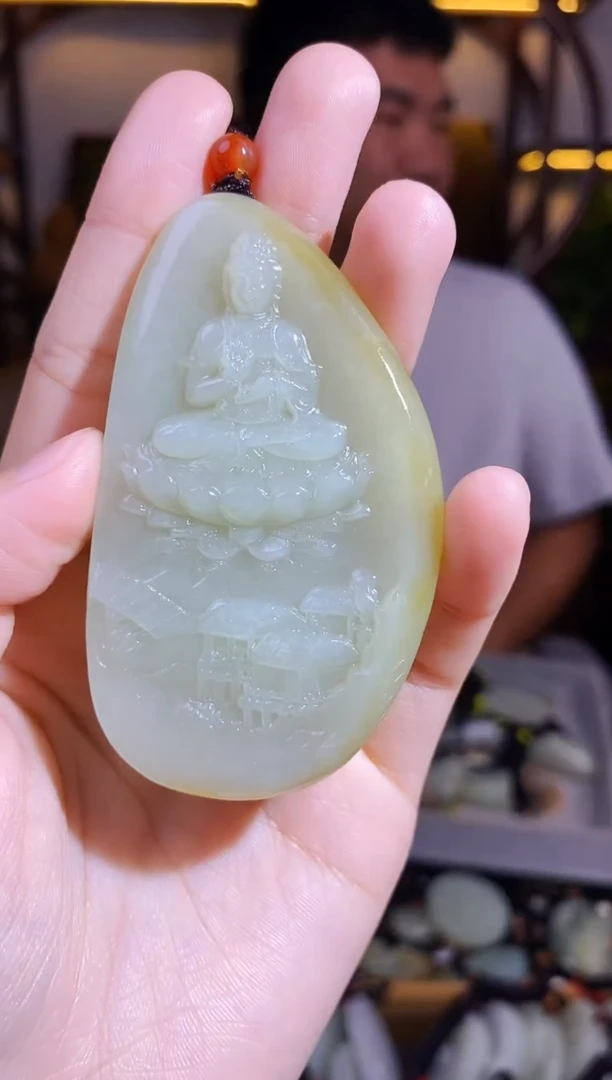 颈饰未镶嵌和田玉1