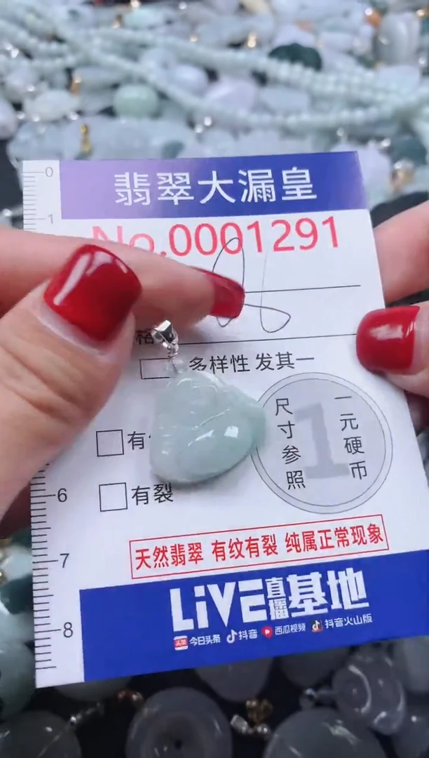 颈饰未镶嵌翡翠1291