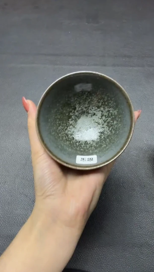 茶盏建盏故事严柳忠江雪9