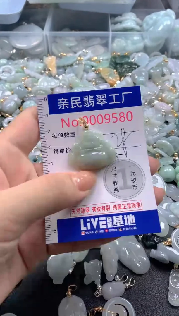 颈饰未镶嵌翡翠9580