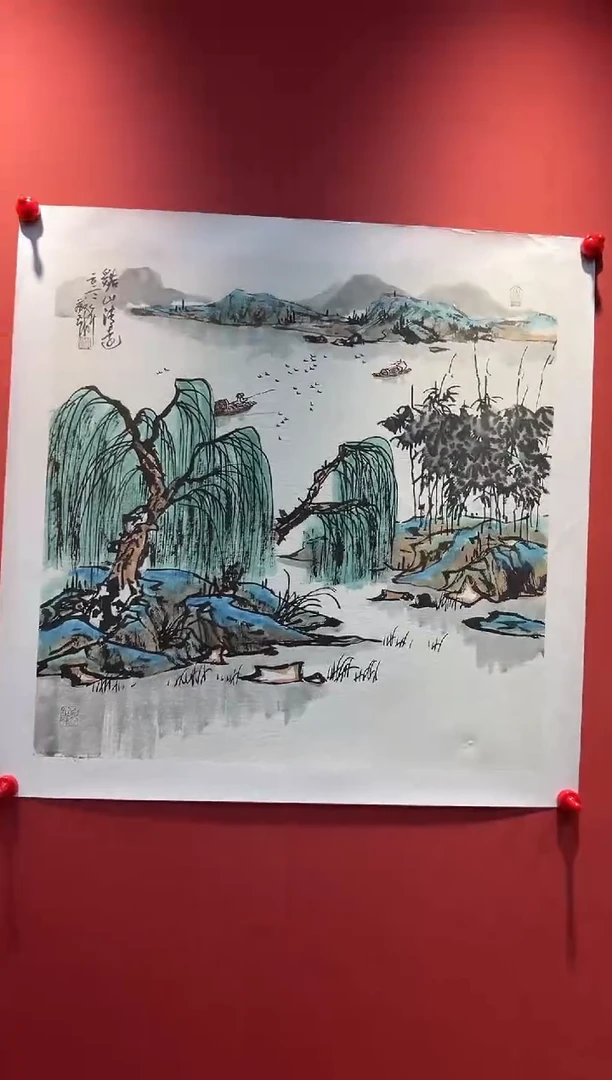 国画YL-4平尺-国画-山水