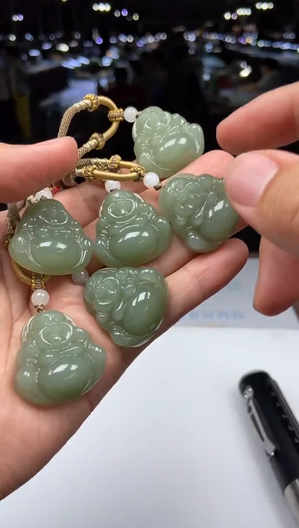 定制和田玉天然和田玉多样性发其一A00107