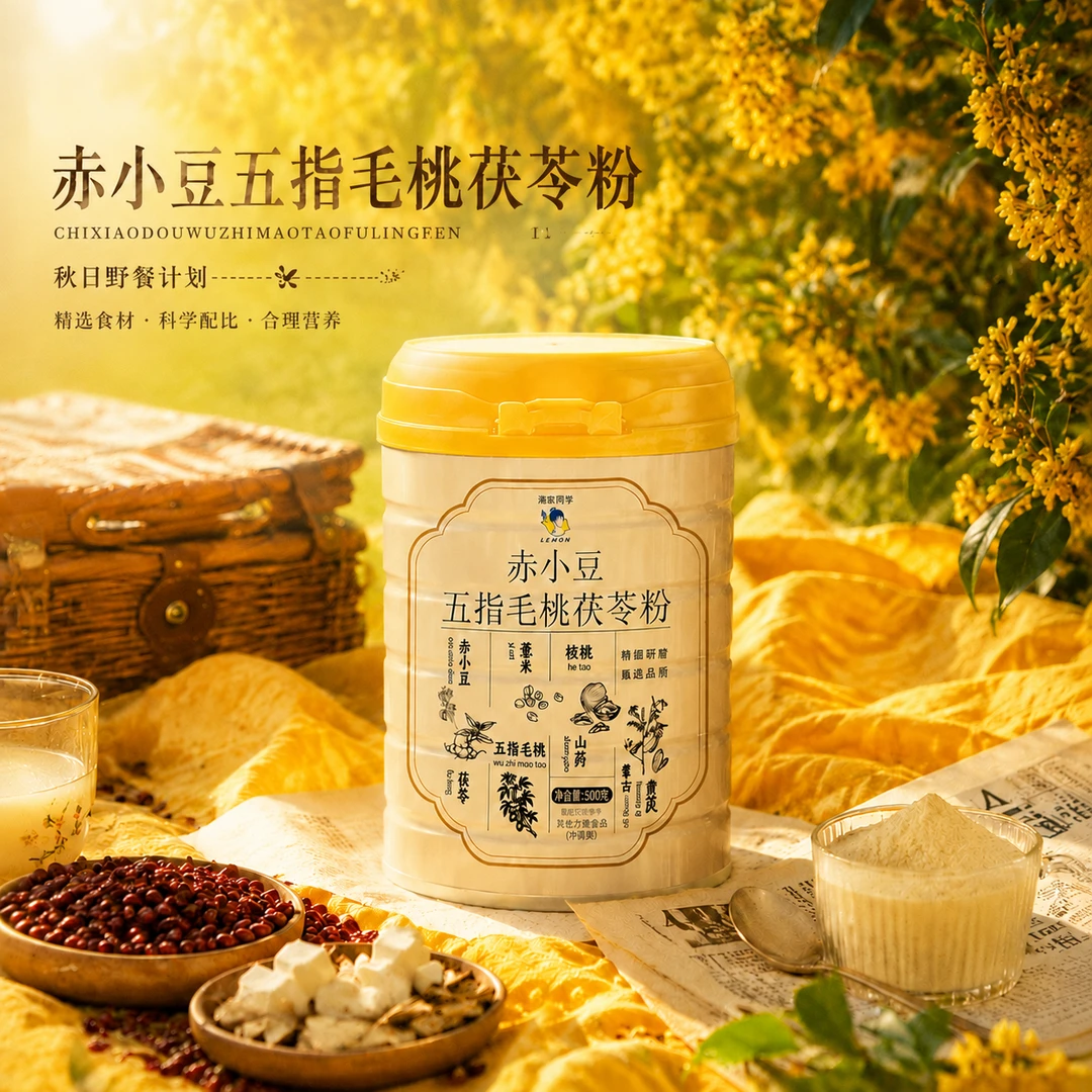 【三伏天必备粉】赤小豆五指毛桃茯苓粉营养代餐粉T