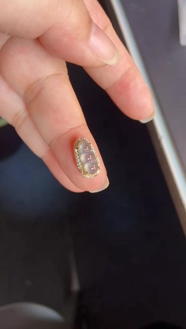 吊坠(不含链)银S925镶嵌翡翠1