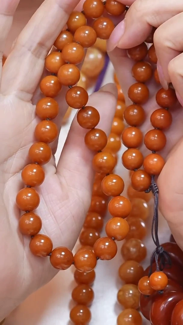 蜜蜡颈饰未镶嵌222-8421天然蜜蜡珠宝奇石云端妖孽全部保真