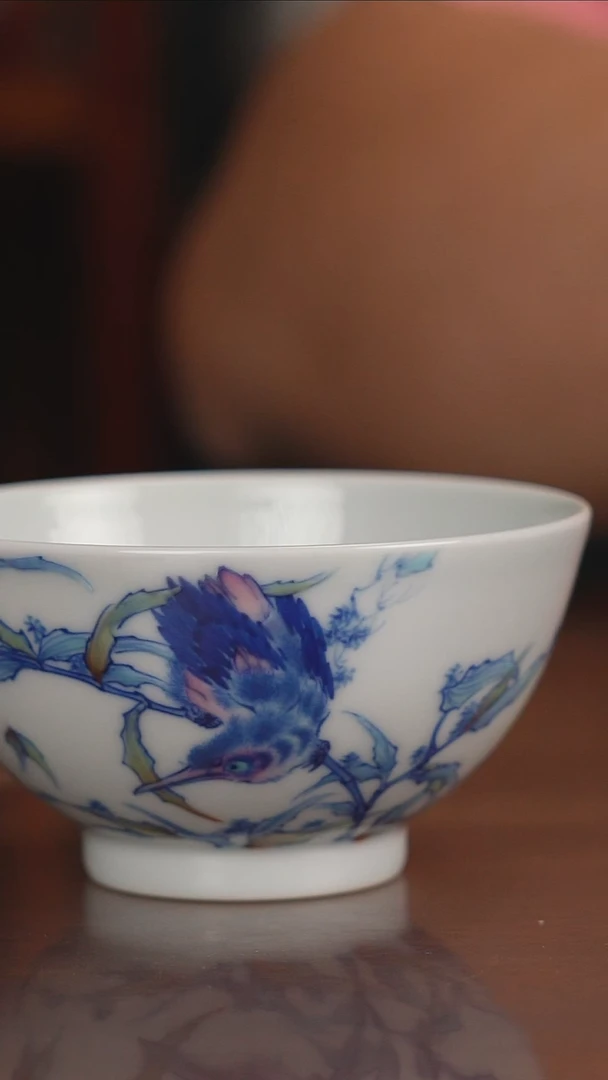 空山明月新派斗彩