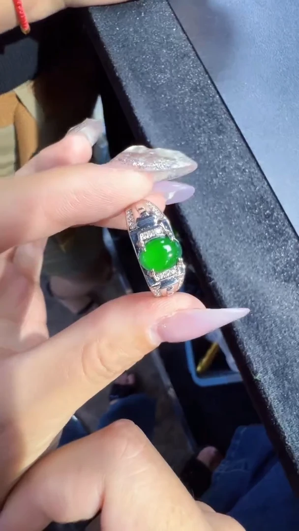 翡翠戒指未镶嵌戒指商品多样性发货1