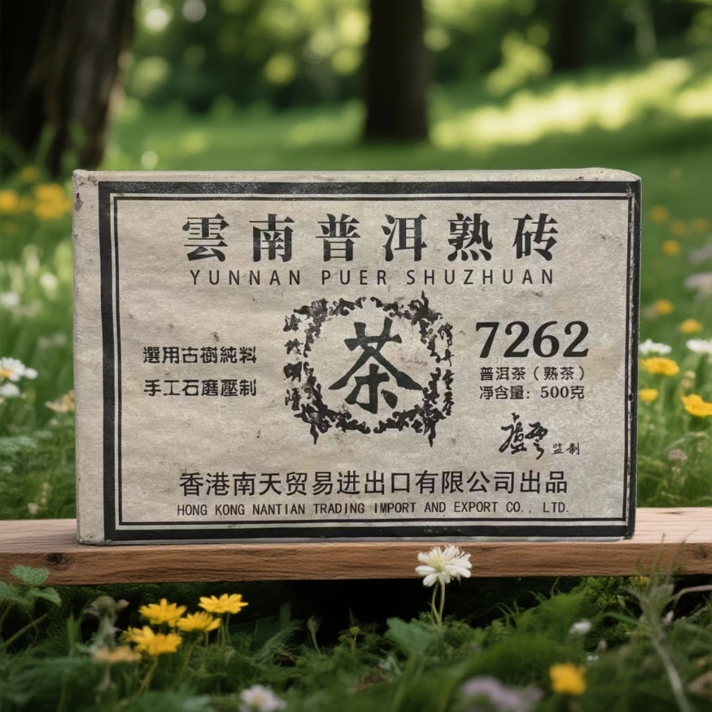 LG783-1998年香港南天贸易7262 熟茶 500g