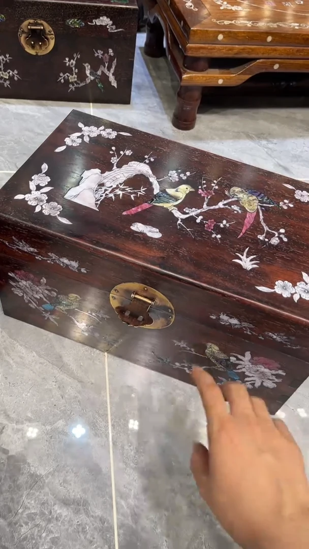 木喜鹊登梅收纳箱