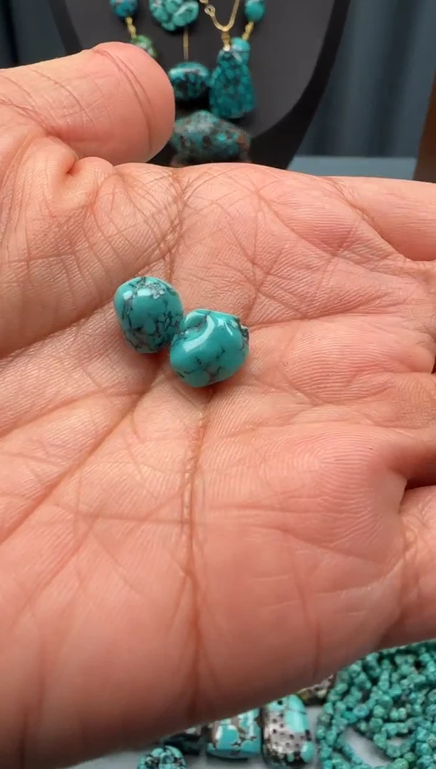 【闪购商品】绿松石珠宝奇石未镶嵌绿松石