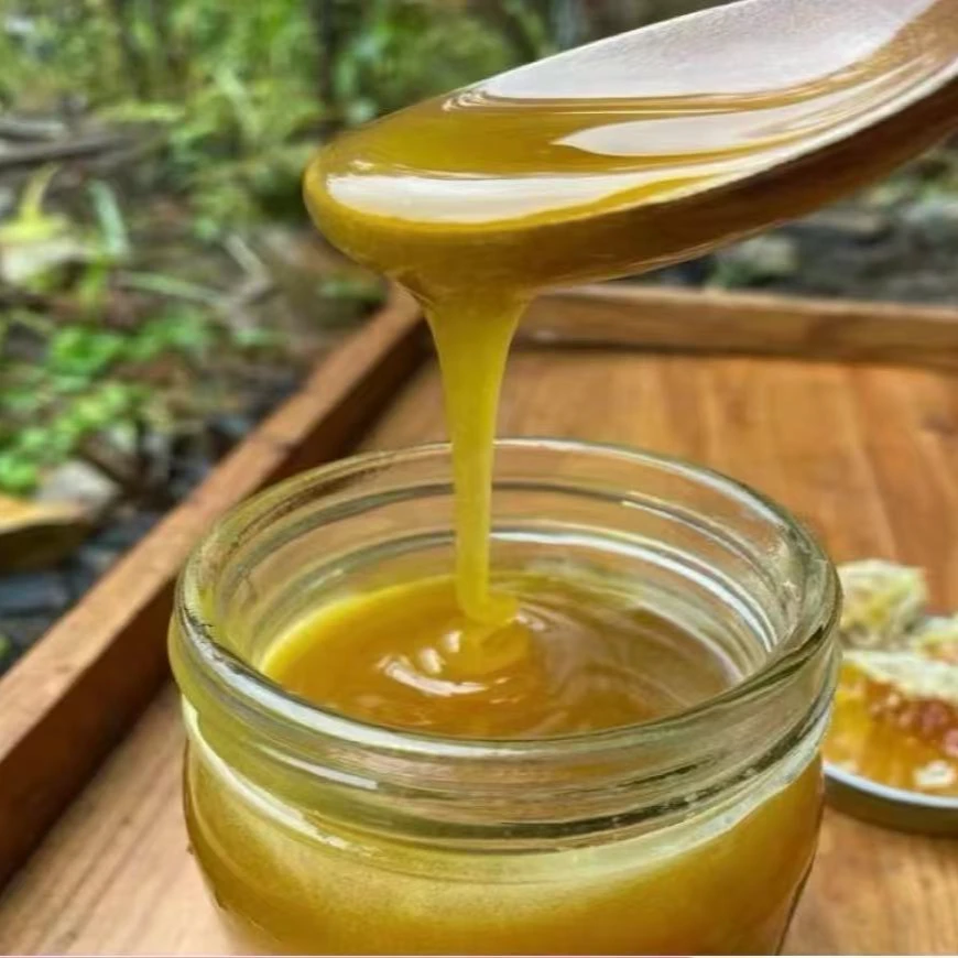 湖北恩施高山土蜂蜜百花蜂蜜天然
