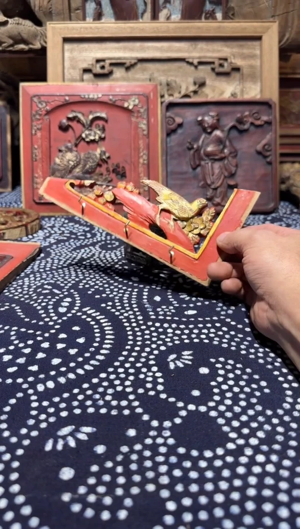 香榧木南****馆老木雕老物件