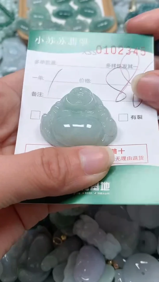 【闪购商品】翡翠颈饰未镶嵌闪购商品0102345