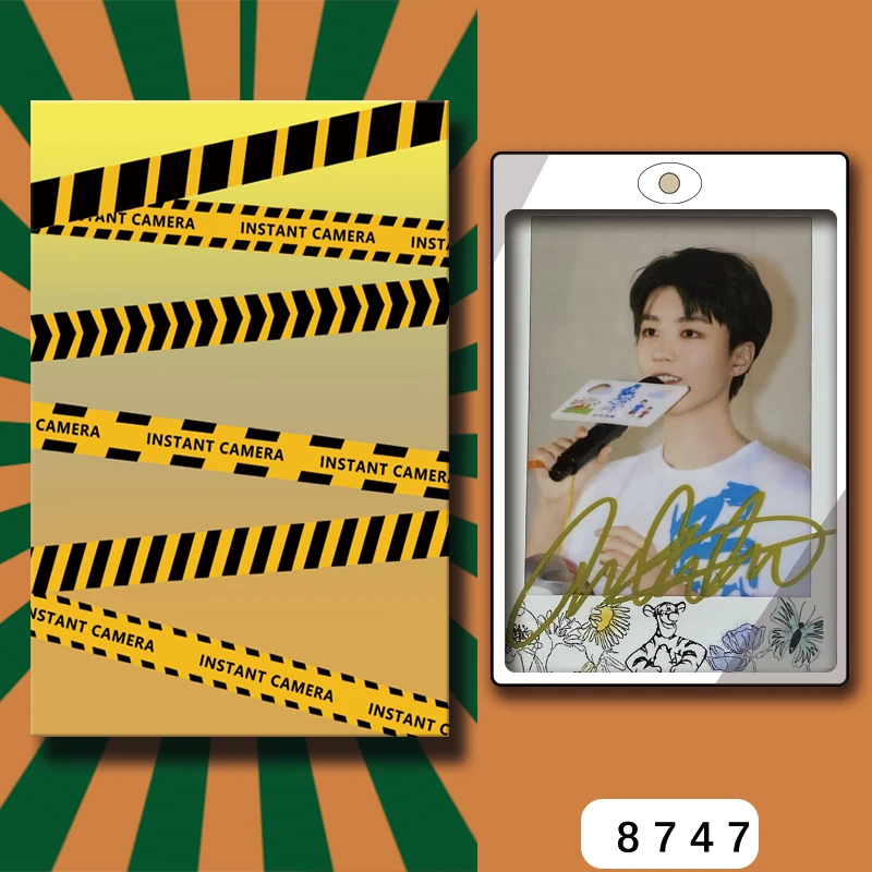 D8747 【王俊凯】 正品拍立得照片 维尼