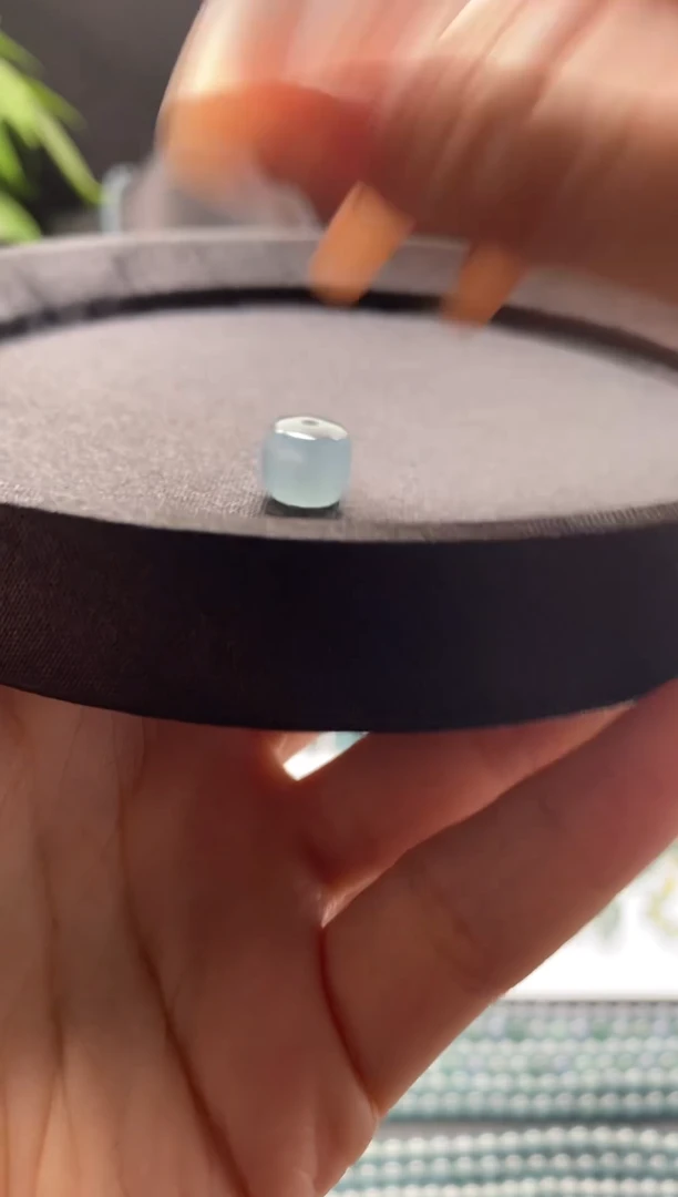 未镶嵌手链翡翠散珠卡10MM老型珠