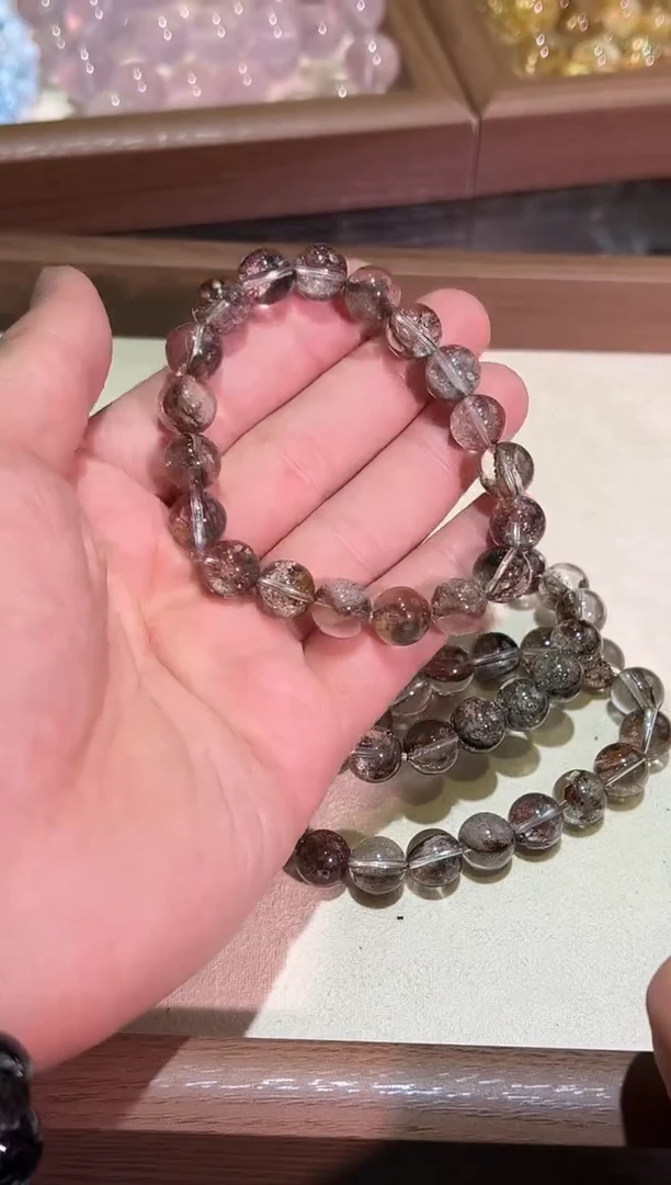 未镶嵌手链水晶11mm+四季幽灵聚宝盆·高（多样性发一）