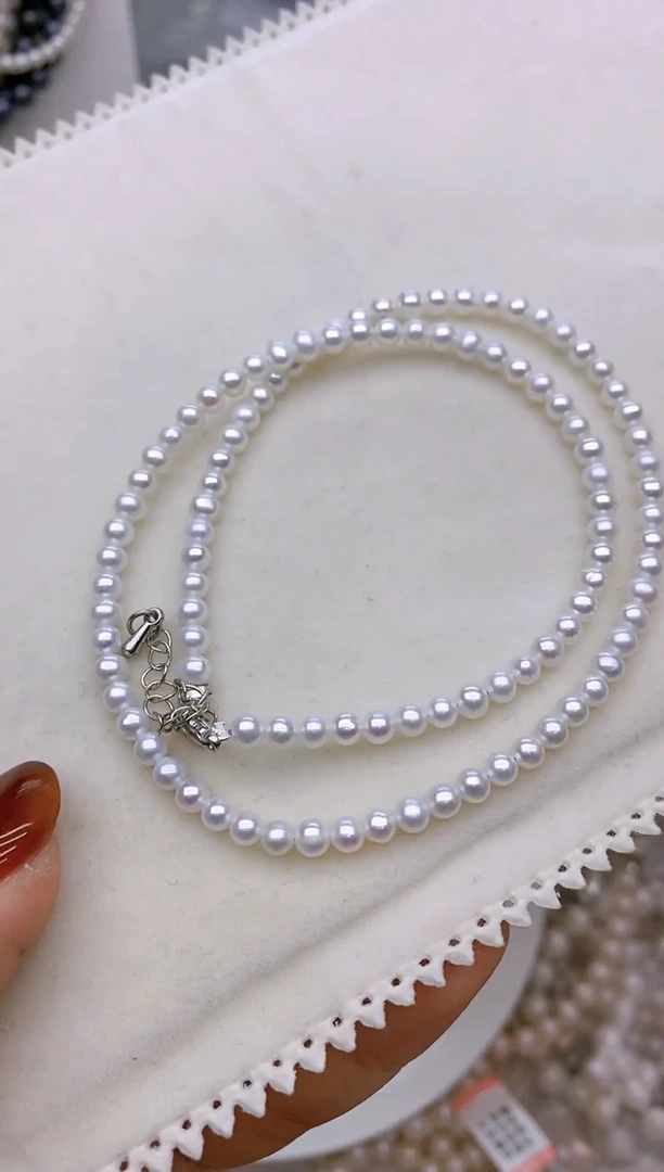 未镶嵌1淡水珍珠项链