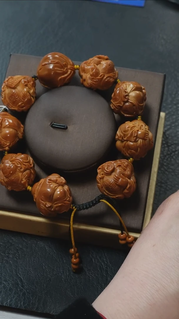 【闪购商品】橄榄核吊坠 梦梦精品核雕