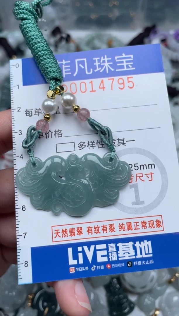 颈饰未镶嵌翡翠14795