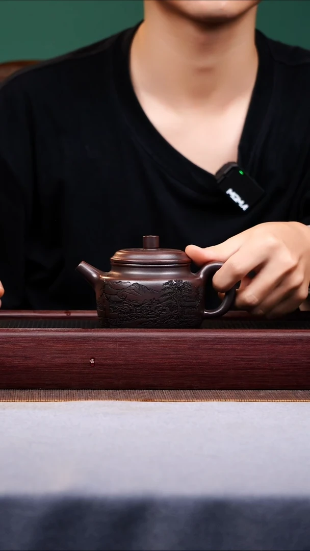 茶壶紫砂宜兴原矿紫砂作品