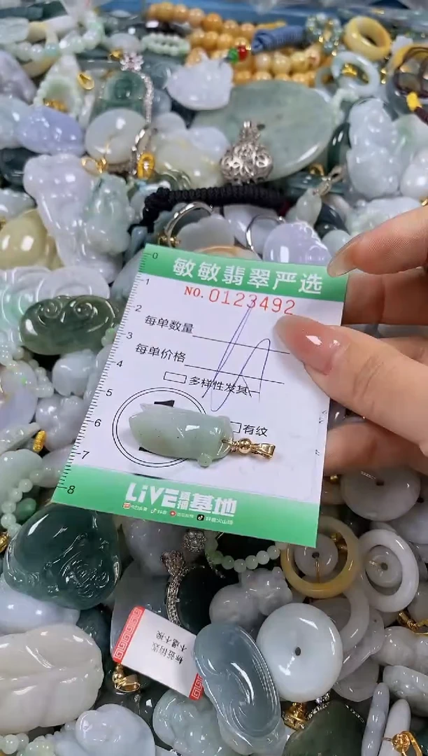 【闪购商品】翡翠颈饰未镶嵌闪购0123492