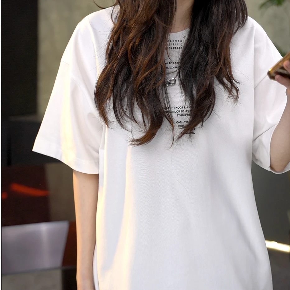 【绘尚D黛仪专属】短袖T恤夏季休闲百搭男女同款圆领S256121