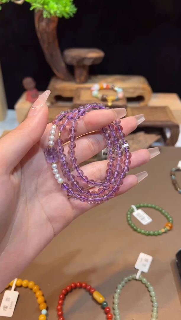 【闪购商品】水晶手链未镶嵌手饰@@F4662