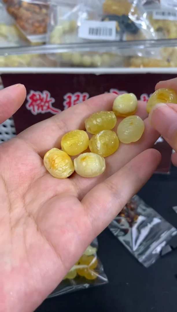 蜜蜡未镶嵌珠宝奇石21多样性发一件