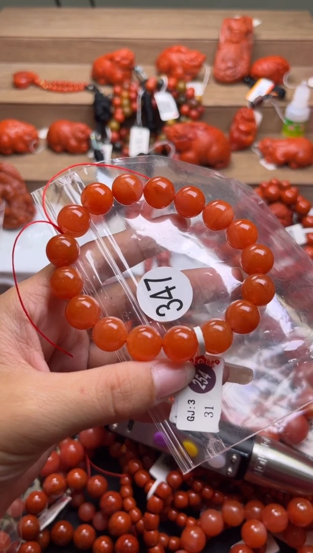 【闪购商品】南红玛瑙珠宝奇石未镶嵌347-11+