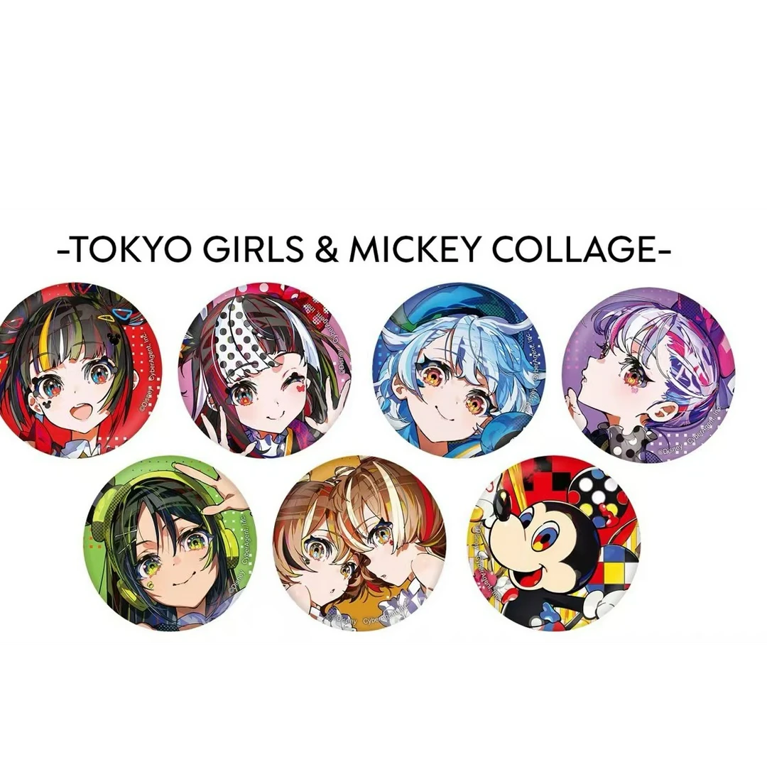 迪士尼二次元化吧唧徽章（盲盒）